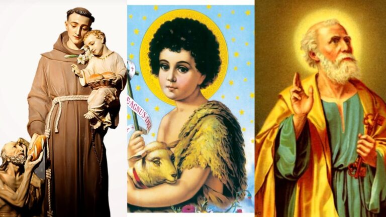 Santo Antônio, São João e São Pedro