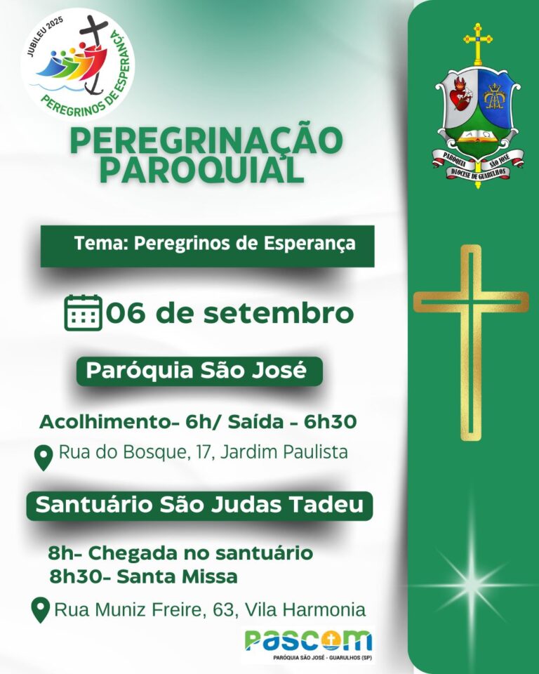 Peregrinação paroquial Santuário São Judas